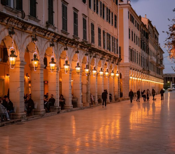 Corfu by night and cruise